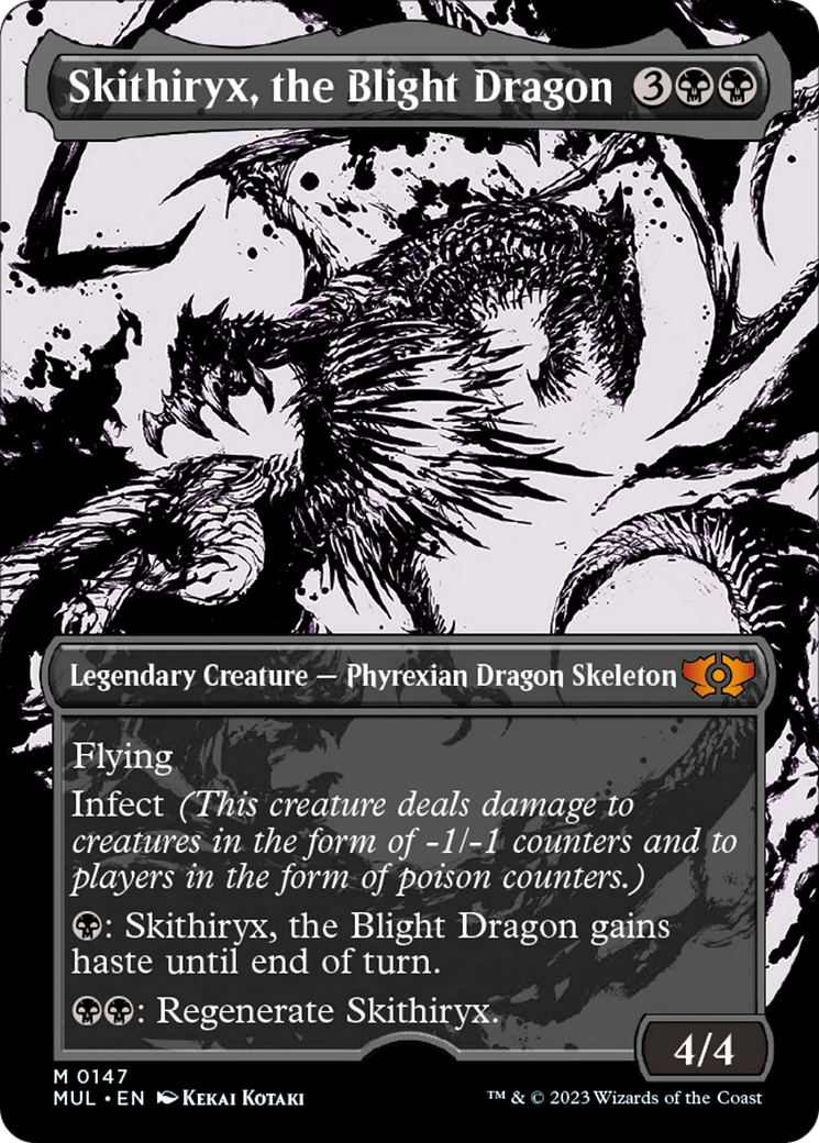 Skithiryx, the Blight Dragon (Halo Foil) [Multiverse Legends] | The Time Vault CA