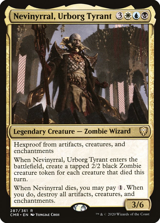 Nevinyrral, Urborg Tyrant [Commander Legends] | The Time Vault CA