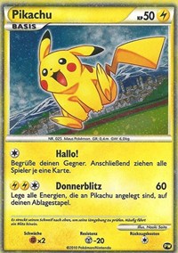 Pikachu (PW6) (German) [Pikachu World Collection Promos] | The Time Vault CA