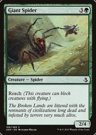 Giant Spider [Amonkhet] | The Time Vault CA