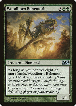 Woodborn Behemoth [Magic 2014] | The Time Vault CA