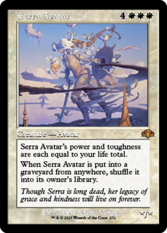 Serra Avatar (Retro) [Dominaria Remastered] | The Time Vault CA