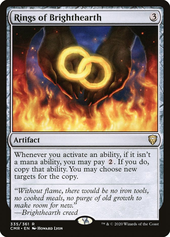 Rings of Brighthearth [Commander Legends] | The Time Vault CA