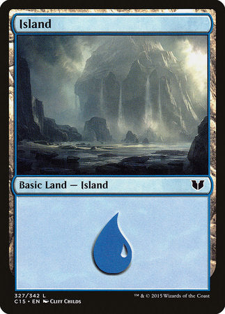 Island (327) [Commander 2015] | The Time Vault CA
