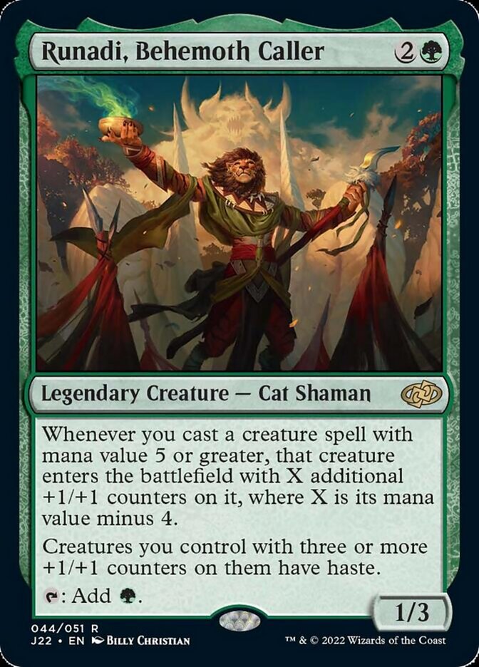 Runadi, Behemoth Caller [Jumpstart 2022] | The Time Vault CA