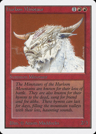 Hurloon Minotaur [Unlimited Edition] | The Time Vault CA