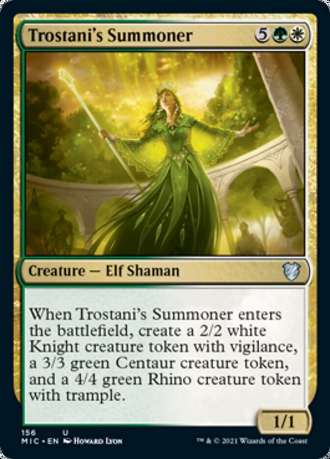 Trostani's Summoner [Innistrad: Midnight Hunt Commander] | The Time Vault CA