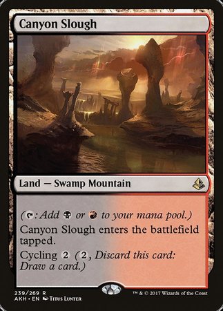 Canyon Slough [Amonkhet] | The Time Vault CA