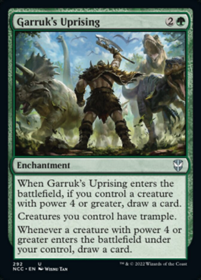 Garruk's Uprising [Streets of New Capenna Commander] | The Time Vault CA