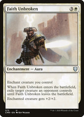 Faith Unbroken [Commander Legends] | The Time Vault CA