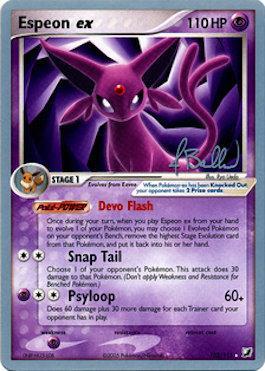 Espeon ex (102/115) (Eeveelutions - Jimmy Ballard) [World Championships 2006] | The Time Vault CA