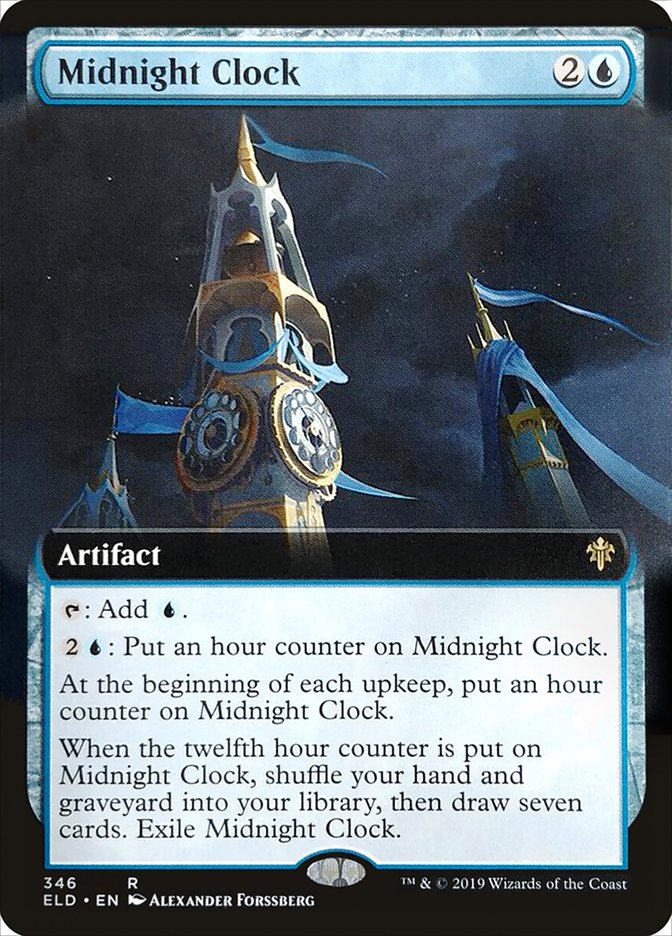 Midnight Clock (Extended Art) [Throne of Eldraine] | The Time Vault CA