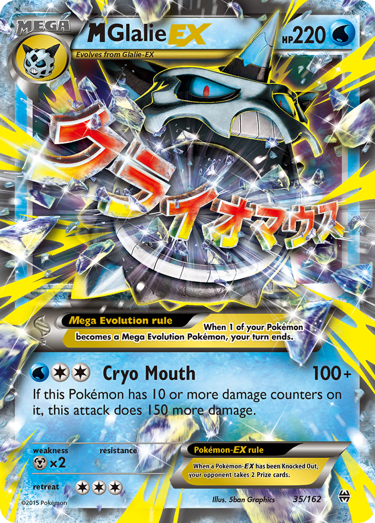 M Glalie EX (35/162) [XY: BREAKthrough] | The Time Vault CA