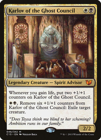 Karlov of the Ghost Council [Commander 2015] | The Time Vault CA