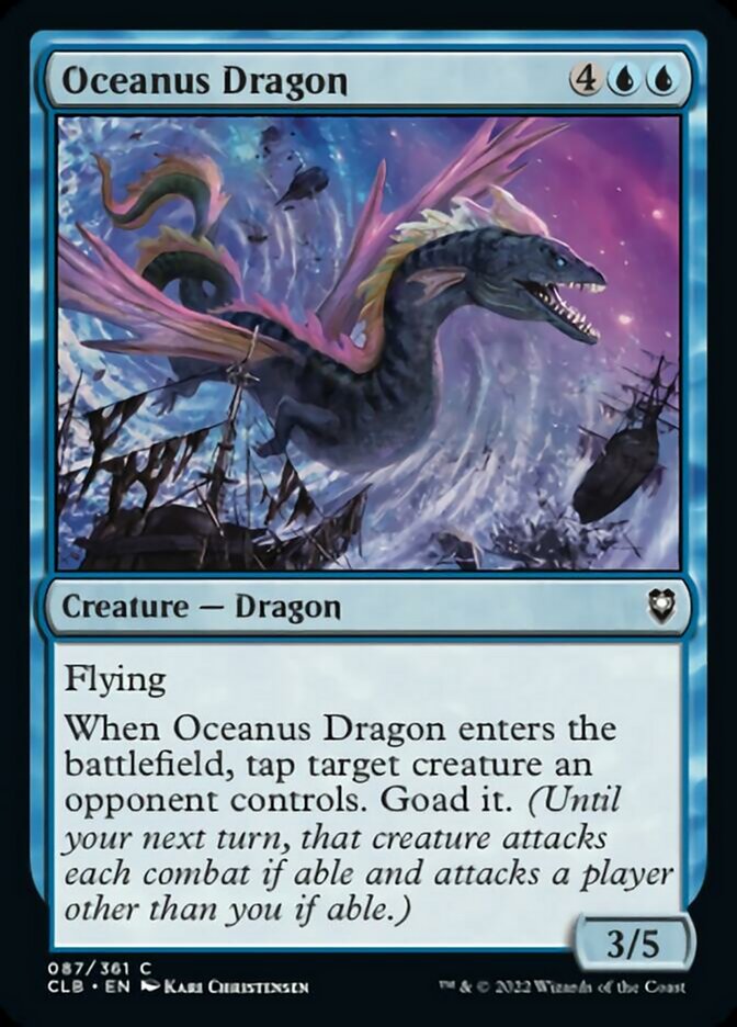 Oceanus Dragon [Commander Legends: Battle for Baldur's Gate] | The Time Vault CA