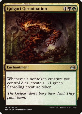 Golgari Germination [Modern Masters 2017] | The Time Vault CA