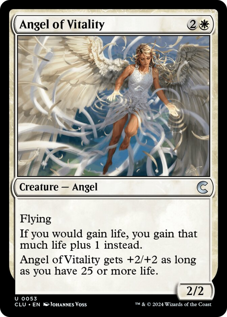Angel of Vitality [Ravnica: Clue Edition] | The Time Vault CA