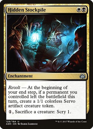 Hidden Stockpile [Aether Revolt] | The Time Vault CA