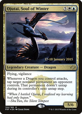 Ojutai, Soul of Winter [Fate Reforged Promos] | The Time Vault CA