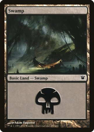 Swamp (257) [Innistrad] | The Time Vault CA