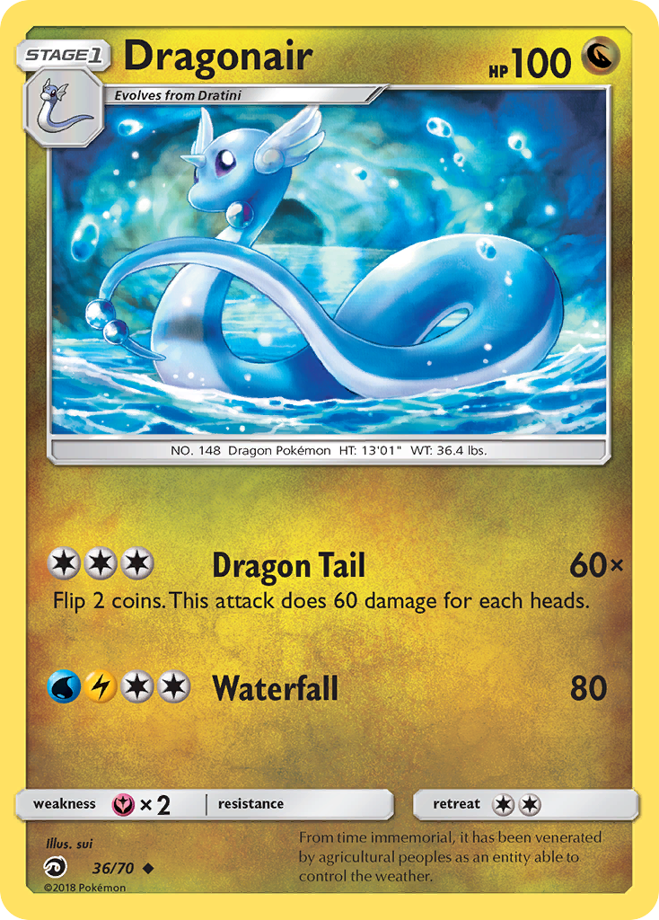 Dragonair (36/70) [Sun & Moon: Dragon Majesty] | The Time Vault CA