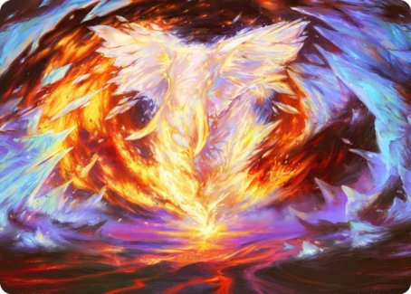 Magma Opus Art Card [Strixhaven: School of Mages Art Series] | The Time Vault CA