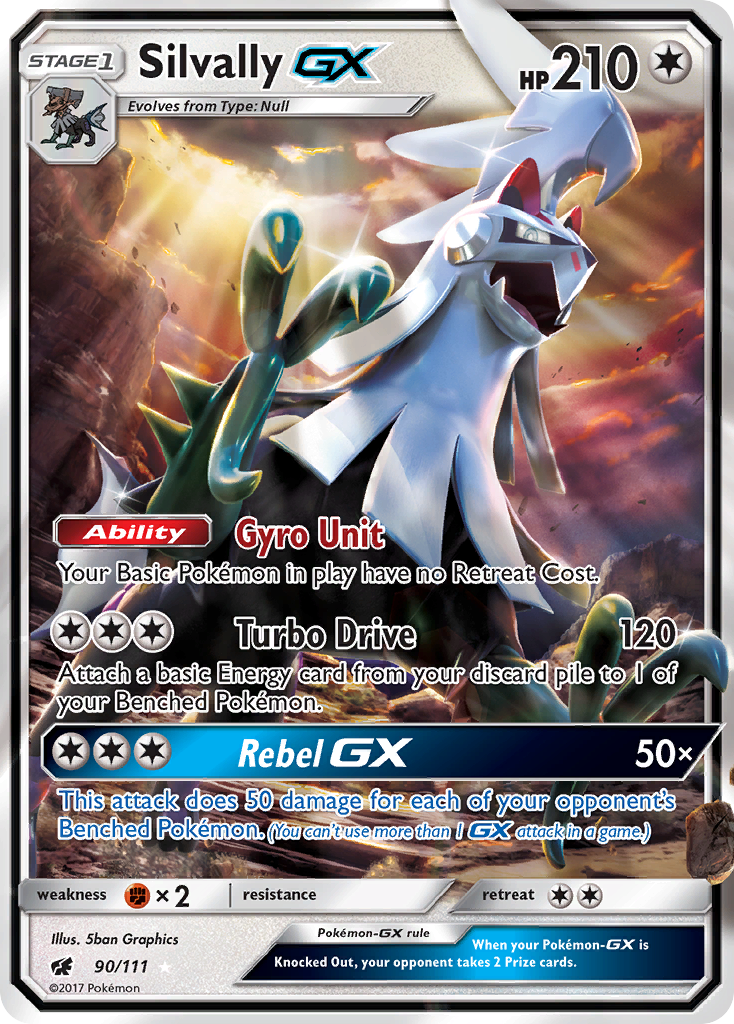 Silvally GX (90/111) [Sun & Moon: Crimson Invasion] | The Time Vault CA