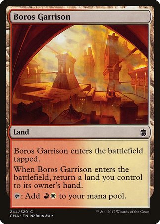 Boros Garrison [Commander Anthology] | The Time Vault CA