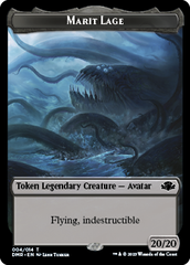 Insect // Marit Lage Double-Sided Token [Dominaria Remastered Tokens] | The Time Vault CA