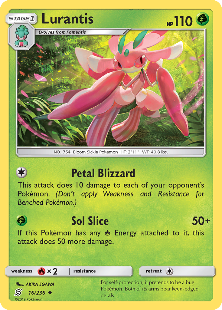 Lurantis (16/236) [Sun & Moon: Unified Minds] | The Time Vault CA