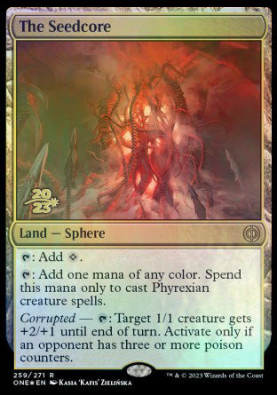 The Seedcore [Phyrexia: All Will Be One Prerelease Promos] | The Time Vault CA