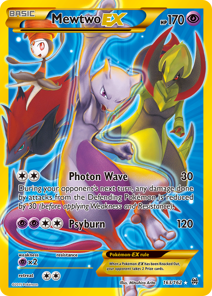 Mewtwo EX (163/162) [XY: BREAKthrough] | The Time Vault CA