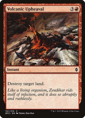 Volcanic Upheaval [Battle for Zendikar] | The Time Vault CA