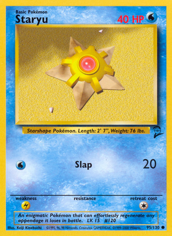 Staryu (95/130) [Base Set 2] | The Time Vault CA