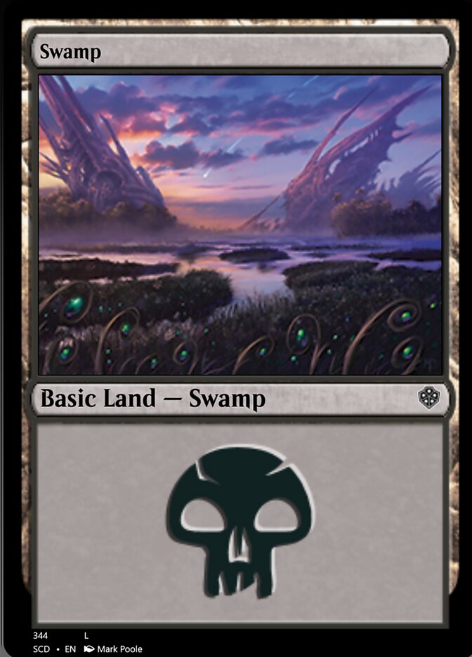 Swamp (344) [Starter Commander Decks] | The Time Vault CA