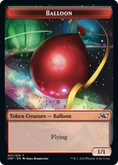 Teddy Bear // Balloon Double-sided Token [Unfinity Tokens] | The Time Vault CA