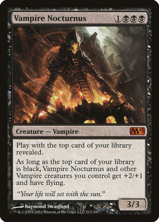 Vampire Nocturnus [Magic 2013] | The Time Vault CA