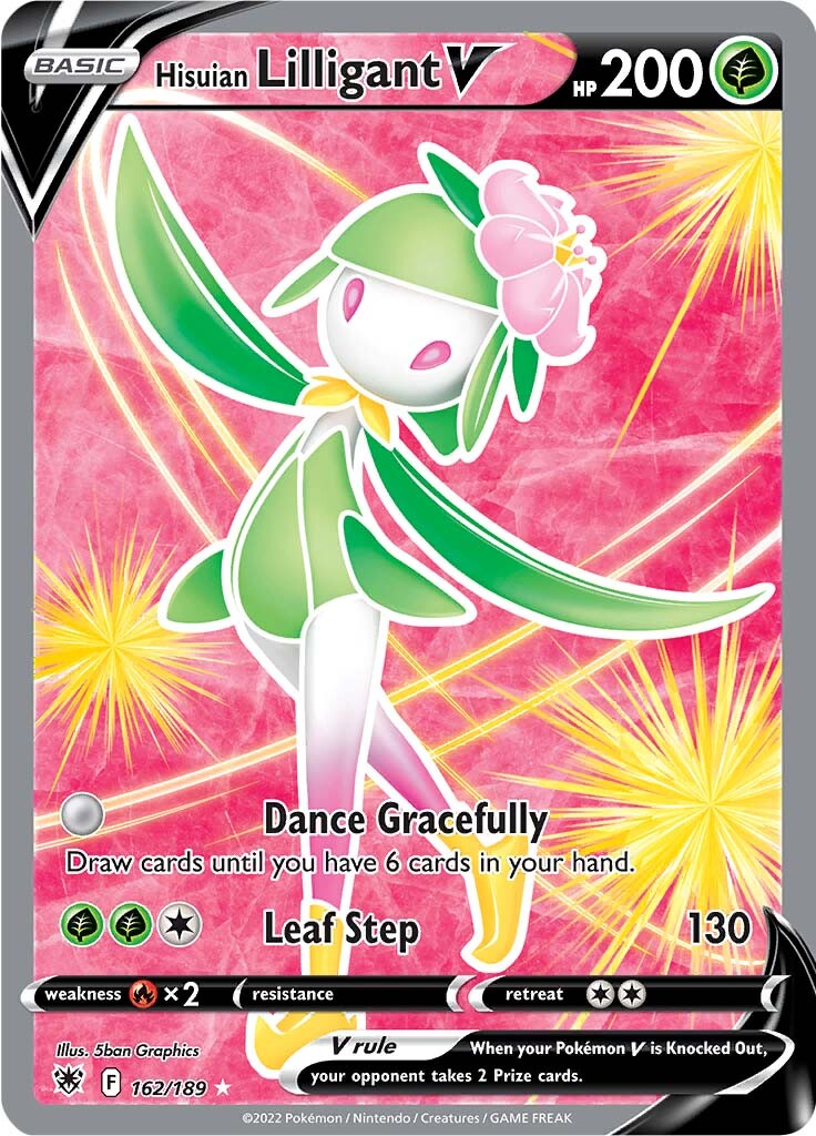 Hisuian Lilligant V (162/189) [Sword & Shield: Astral Radiance] | The Time Vault CA