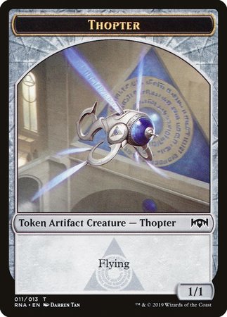 Thopter Token [Ravnica Allegiance Tokens] | The Time Vault CA