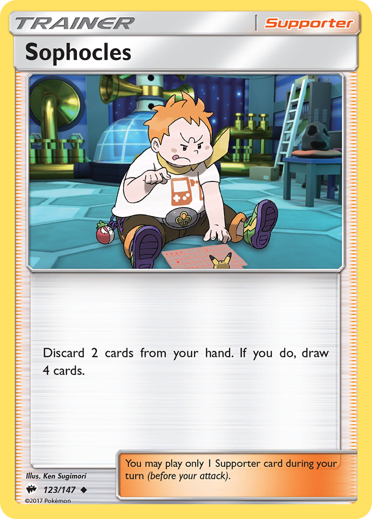 Sophocles (123/147) [Sun & Moon: Burning Shadows] | The Time Vault CA