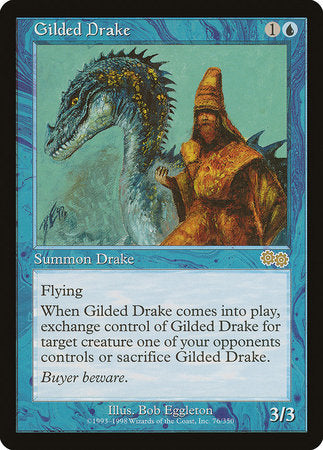 Gilded Drake [Urza's Saga] | The Time Vault CA