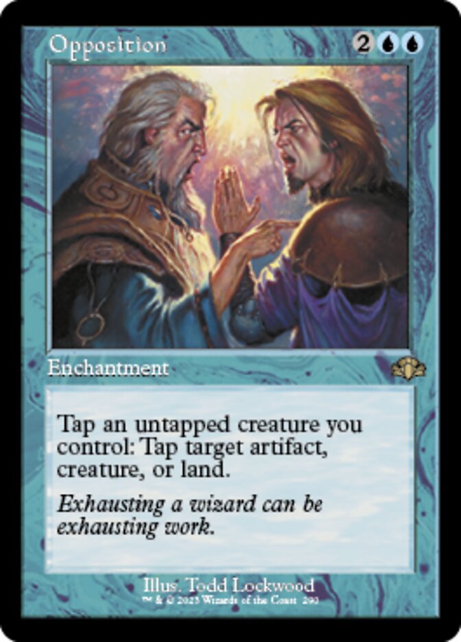Opposition (Retro) [Dominaria Remastered] | The Time Vault CA