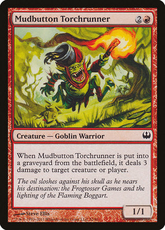 Mudbutton Torchrunner [Duel Decks: Knights vs. Dragons] | The Time Vault CA