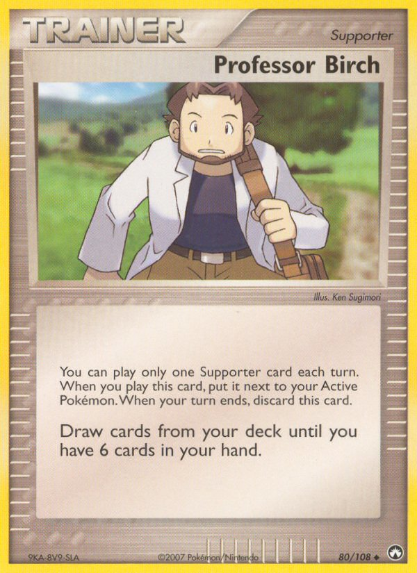 Professor Birch (80/108) [EX: Power Keepers] | The Time Vault CA