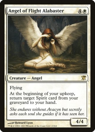 Angel of Flight Alabaster [Innistrad] | The Time Vault CA
