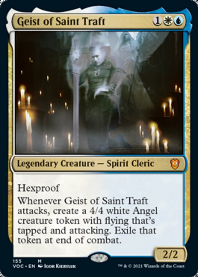 Geist of Saint Traft [Innistrad: Crimson Vow Commander] | The Time Vault CA
