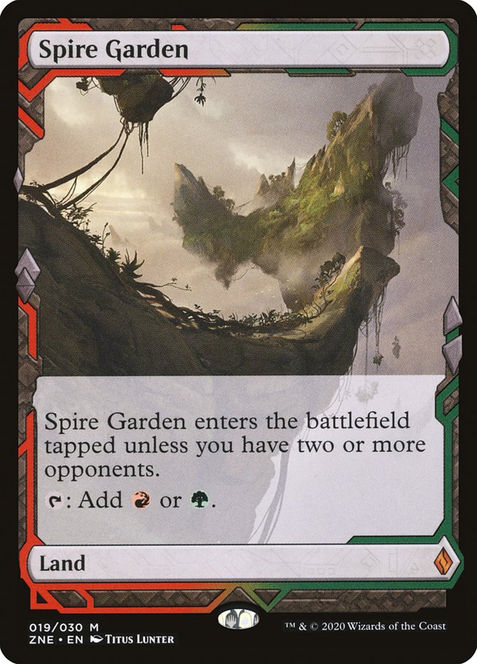 Spire Garden [Zendikar Rising Expeditions] | The Time Vault CA