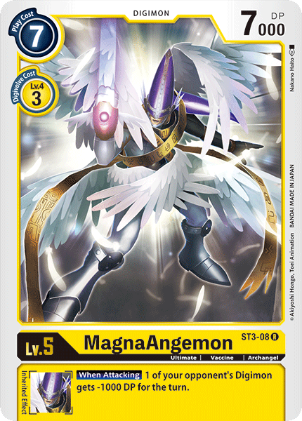 MagnaAngemon [ST3-08] [Starter Deck: Heaven's Yellow] | The Time Vault CA