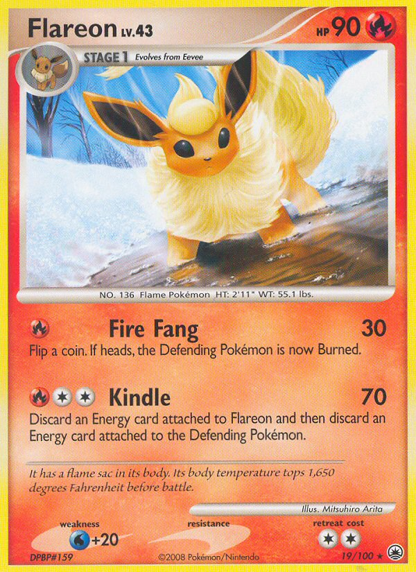 Flareon (19/100) [Diamond & Pearl: Majestic Dawn] | The Time Vault CA