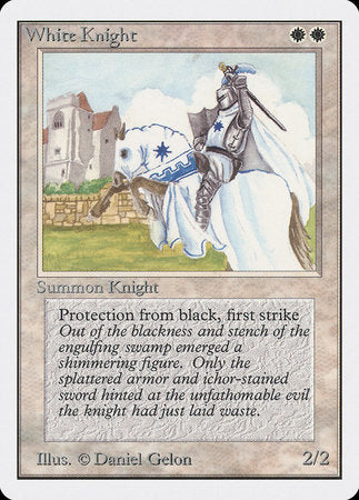 White Knight [Unlimited Edition] | The Time Vault CA